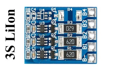 Плата балансування балансир акумуляторів LiIon 3*4.2V (11288)