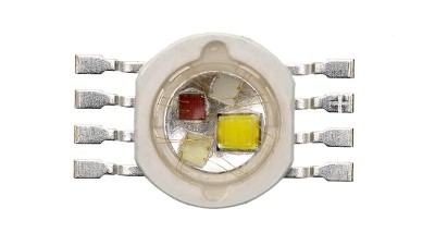 Світлодіод LED RGBW CL-P1WRGBW-8 4x1W (11324)