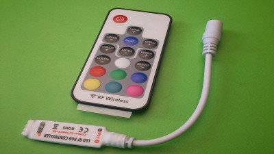 RGB контролер світлодіодних стрічок 3x4A 16 кнопок (11348)