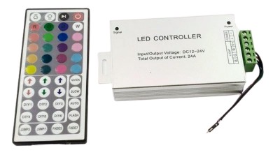 Контролер LED RGB з пультом управління 44 кнопки (11357)