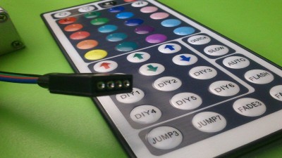 Контролер LED RGB з пультом управління 44 кнопки (11357)