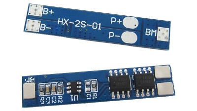Контролер заряду розряду 2-х Li-Ion 18650 8.4V 7A (11398)