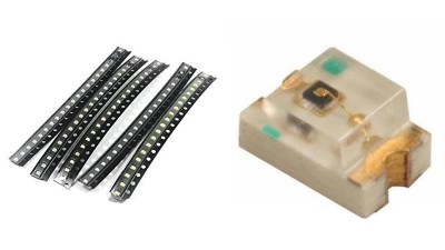 Світлодіод LED SMD 0603 зелений 10шт (11417)