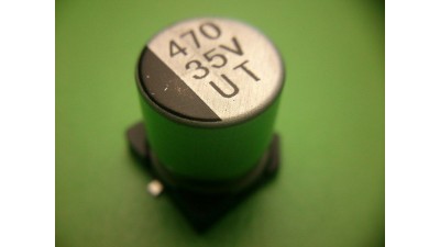 Конденсатор 35В 470мкФ 10х10.5мм (11439)