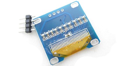 Дисплей OLED модуль SSD1306 I2C 0.96 128x64 синій (11451)