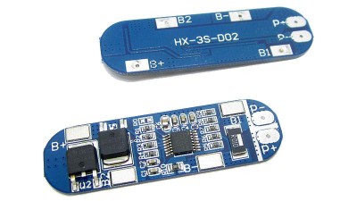 Контролер заряду розряду 3хLi-Ion 18650 12.6V 15A (11487)