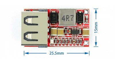 Понижуючий DC зарядка стабілізатор 6-20V до 5V 3A (11505)