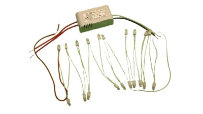 Набір світлодіодів LED 20x0.5W 3000K з драйвером (11532)