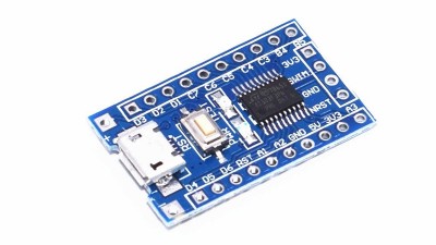 Отладочная плата STM8 STM8S на базі STM8S003F3P6 STM8S103F3 (11558)