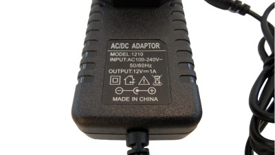 Імпульсний блок живлення адаптер 12V 1A штекер DC 5.5*2.1мм (11567)