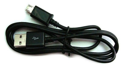 Кабель з подовженим роз'ємом micro USB data чорний (11578)
