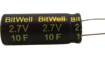 Суперконденсатор іоністор BitWell 2.7V 10F (11601)