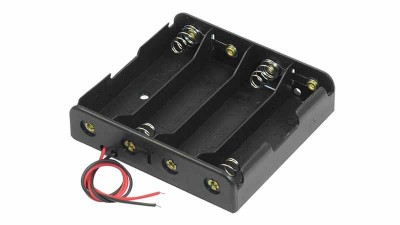 Батарейний відсік бокс кейс держатель холдер 4xAAA (11608)