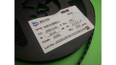 LED світлодіод SMD 5050 22-24Lm 3100K 10шт (11619)
