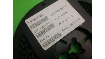 LED світлодіод SMD 5050 20-22Lm 2200K 10шт (11620)