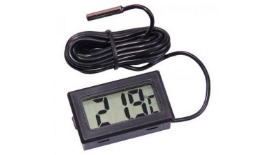 Термометр з LCD-дисплеєм і виносним датчиком 1м (11661)