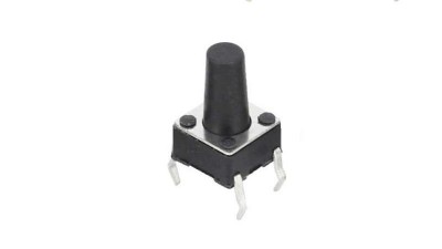 Кнопка мікровимикач 4 контакту 6х6х9мм 5шт. (11692)