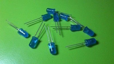 Светлодіоди SMD F3 синій колір 10шт (11742)