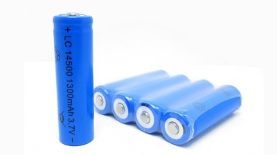 Акумулятор пальчиковий AA LiIon 3.7V 1300mAh 14500 (11782)