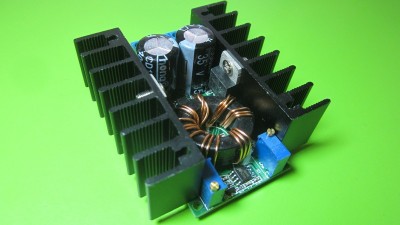 LED драйвер зарядка підвищуючий 10A 35V 100W (11788)