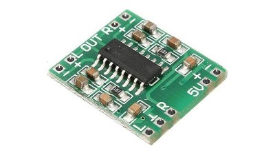 Стерео аудіо підсилювач 2х3Вт D-класу PAM8403 (11812)