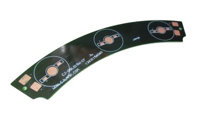 LED радіатор світлодіод алюміній 3 діодів 145x25мм (11822)