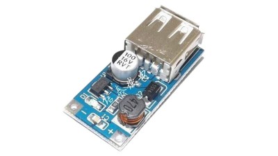 DC підвищуючий перетворювач USB 0.9-5V 0.6A (11823)