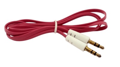 Кабель перехідник аудіо Jack 3.5 на 3.5 1м 1шт (11846)