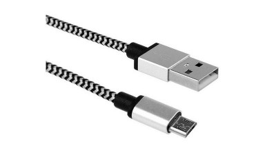 Кабель data для зарядки micro USB to USB 1 м (11848)