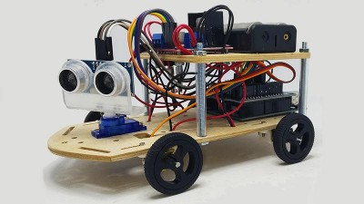 Конструкторський набір ARDUINO CAR Обхід Перешкод (11867)