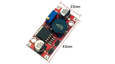 Понижуючий перетворювач DC LM2596 3A 35V (11873)