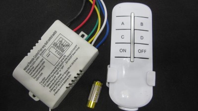 Дистанційне реле управління з пультом на 4 лінії (11894)