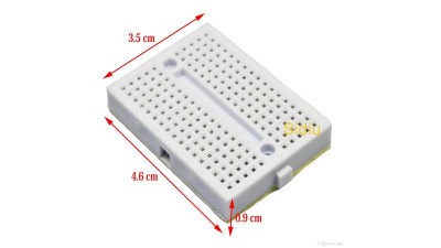 Плата макетна контактна SYB-170-W 1шт (11901)