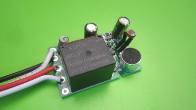 Датчик реле звуку руху для освітлення 100-200W (11902)