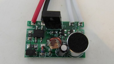 Датчик реле звуку руху для освітлення 40-60W (11904)