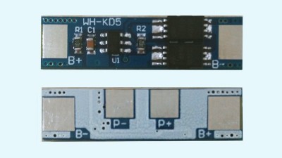 Плата захисту заряду розряду BMS 1 x LiFePo 3.2V 5A (11907)
