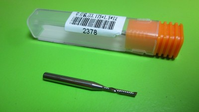 Фреза для станка ЧПУ 2378 1.5mm 12mm aaa однозахідна (11963)