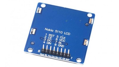 LCD дисплей Nokia 5110 на платі 84x48 Arduino (11995)