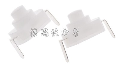 Кнопка з фіксатором в ліхтар LED CREE 7мм біла (12009)