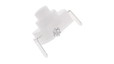 Кнопка з фіксатором в ліхтар LED CREE 7мм біла (12009)