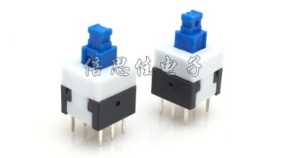 Монтажна кнопка з фіксацією 8*8мм (12010)