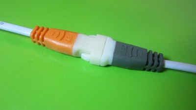 LED з'єднувач світлодіодів коннектор тато-мама (12042)