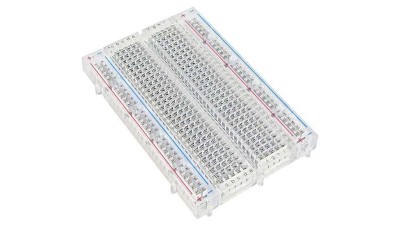 Прозора безпаєчна макетна плата 400 контактів Arduino (12049)