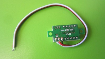 Вольтметр мініатюрний DC 0-30V (12068)