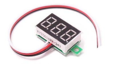 Вольтметр мініатюрний DC 0-30V (12068)
