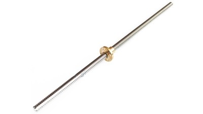 Трапецеїдальний вал гвинт з гайкою для 3D-принтера ЧПУ 30см (12095)