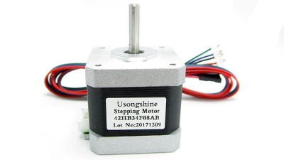Кроковий двигун NEMA 42HB34F08AB 1.7A для 3D-принтера ЧПУ (12107)