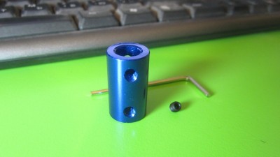 Муфта жорстка алюмінієва  5*8мм 3D-принтер ЧПУ (12117)