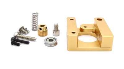 Головка блока екструдера MK8 коротка 3D-принтер  (12118)