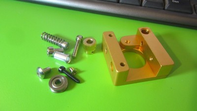 Головка блока екструдера MK8 коротка 3D-принтер  (12118)